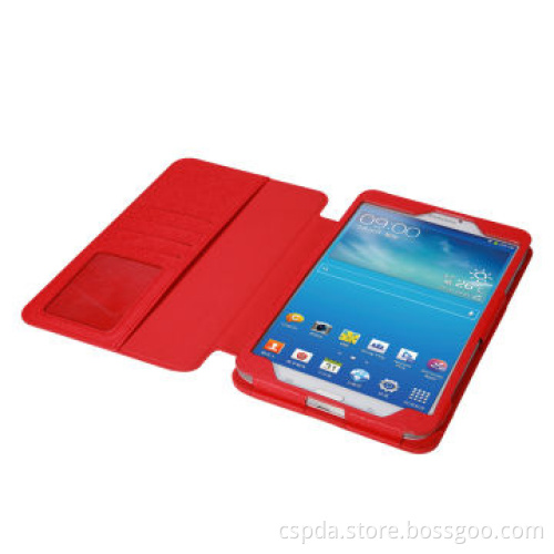 PU Stand Cases for Samsung Galaxy Tab 4 7.0, Access to All Ports and Functions